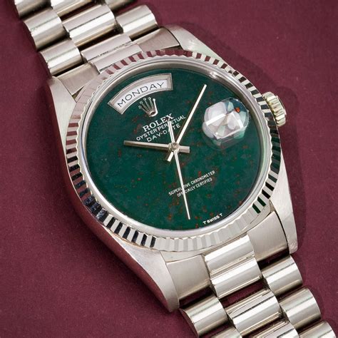 rolex bloodstone day and date.